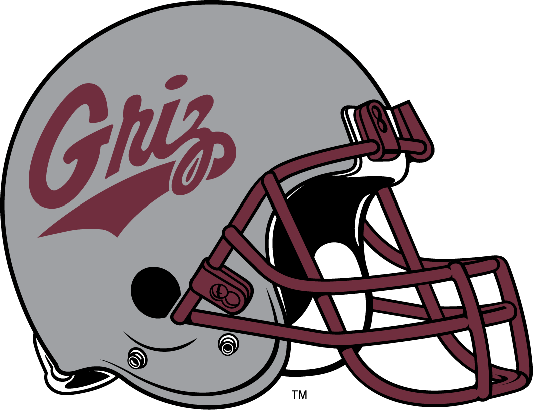 Montana Grizzlies 1996-Pres Helmet iron on paper